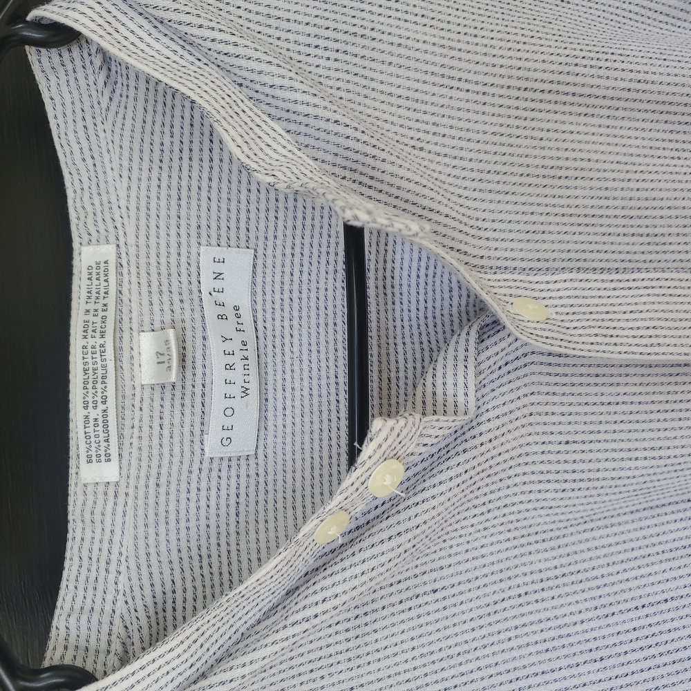 GEOFFREY BEENE / wrinkle free / size 34/35